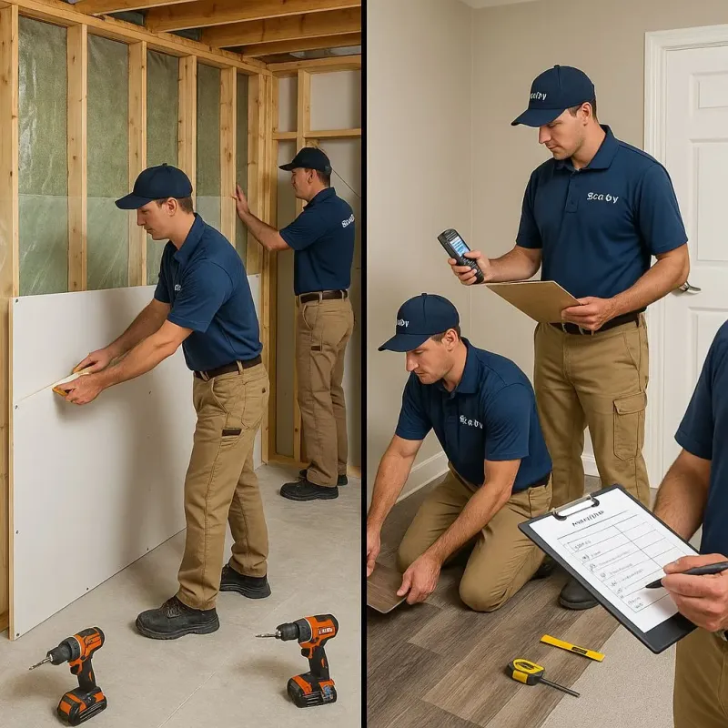 Repairs and Reconstruction process in Borough Park, NY